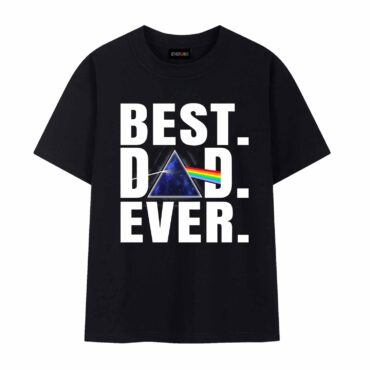 Best Dad Ever Dark Side Of The Moon Pink Floyd Shirt