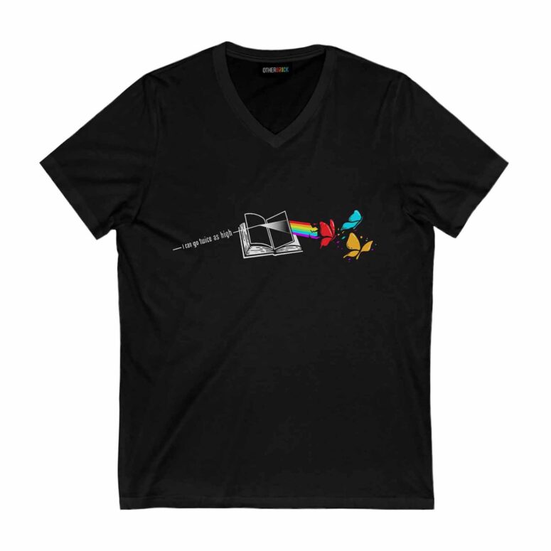 Dark Side Of The Reading Rainbow Pink Floyd Shirt