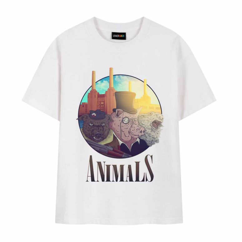Dog Pig Sheep Animals Pink Floyd Shirt