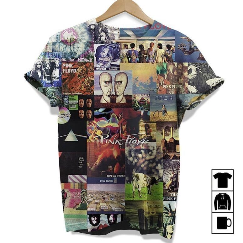 Pink Floyd Album Collage Shirt