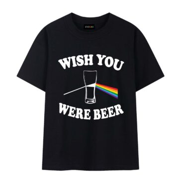 Wish You Were Beer St. Patrick’s Day Pink Floyd Funny Shirt