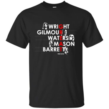 Great Wright Gilmour Waters Mason Barrett Pink Floyd Shirt