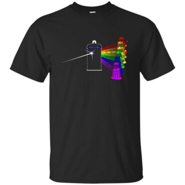 Dalek Side of the Moon Pink Floyd Shirt
