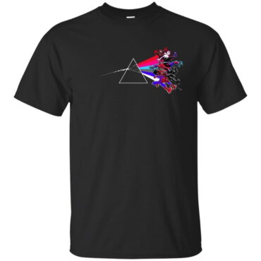 Spider man - Into the Spider-Verse x Pink Floyd - Dark Side Of the Moon Shirt