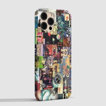 Pink Floyd Album Art Collage Phone Case