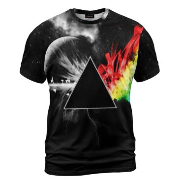 Dark Side Of the Moon in Space Pink Floyd Shirt