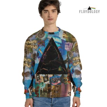 Dark Side Of The Moon Pulse Pink Floyd Album Collage Full Print Shirt