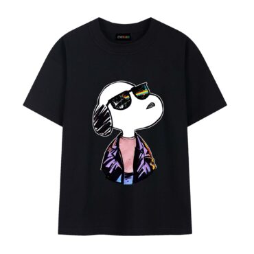 Joe Cool I'm In Pink Floyd Style Snoopy Shirt