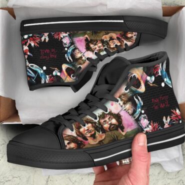 The Wall Immersion - Pink Floyd Canvas Shoes