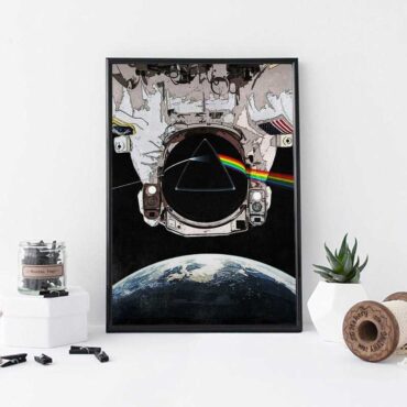 DSOTM Astronaut Pink Floyd Canvas