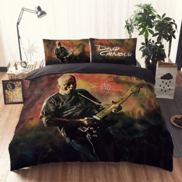David Gilmour Pink Floyd Bedding Set