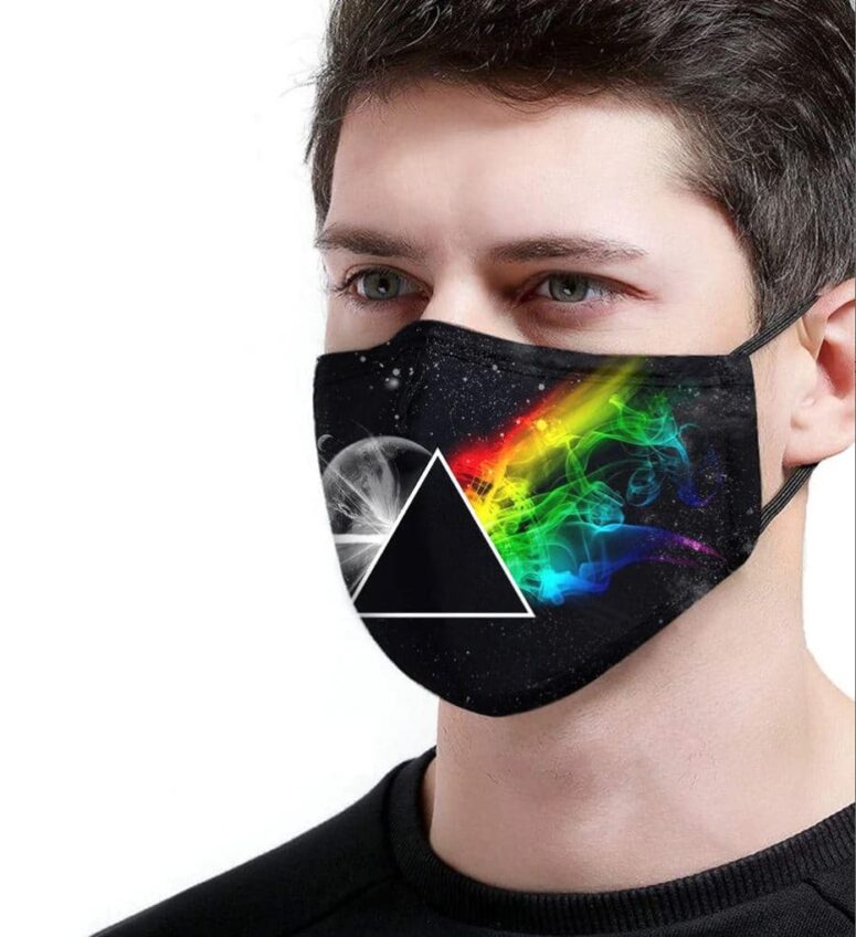Dark Side Of The Moon Pink Floyd Cloth Face Mask