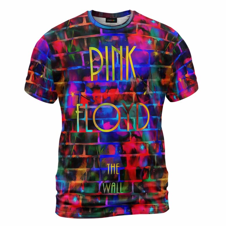 Pink Floyd The Wall Water Painting Graffiti Shirt