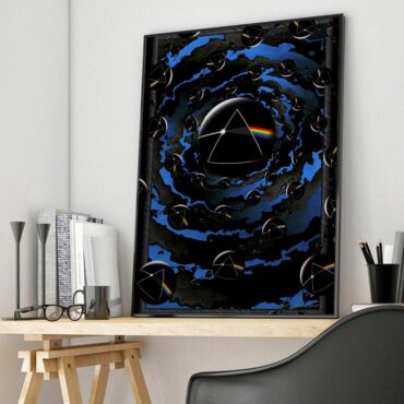 Good bye Blue Sky - Dark Side Of the Moon Pink Floyd Canvas