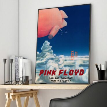 Pink Floyd Oakland Coliseum Canvas