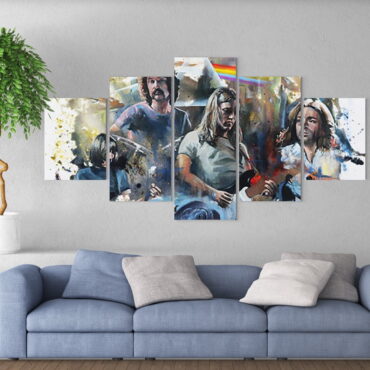 Pink Floyd OilPaint Artwork Limited Edition Canvas