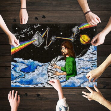 Pink Floyd The Great Gig In The Sky Wooden Puzzle