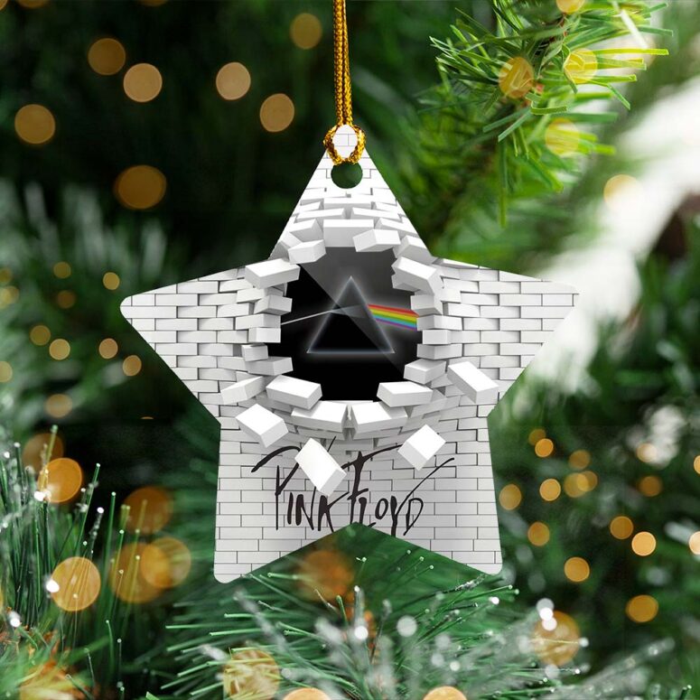 Brick In The Wall 3D - Pink Floyd Ceramic Ornament