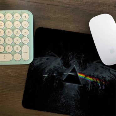 Dark Side Of The Moon Eagle Art - Pink Floyd Mouse Desk Pad