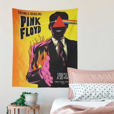 Raving and drooling pink floyd Poster 1975 Tapestry