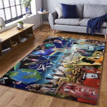 Music is always by your side - Pink Floyd - Pink Floyd Rug