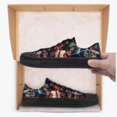 Back Art x Dark Side Of The Moon Galaxy - Pink Floyd Canvas