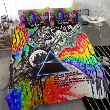 I'll see you on the Dark Side of the Moon Pink Floyd Bedding Set