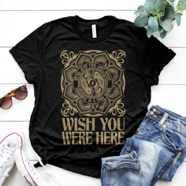 Wish You Were Here - We're just two lost souls Swimming in a fish bowl Pink Floyd Shirt