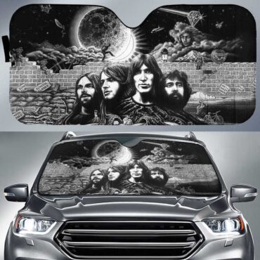 Pink Floyd Psychedelism Auto Sun Shade