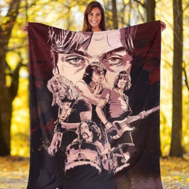 Pink Floyd Fleece Blanket - The Legend Of Rock Premium