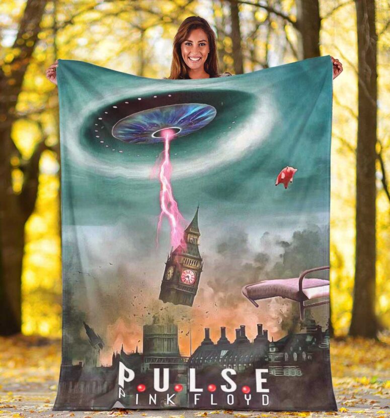 Pink Floyd Fleece Blanket - Power of Pulse Premium