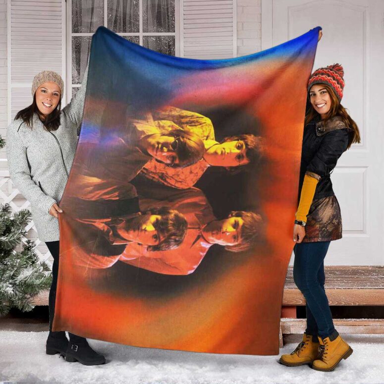 Pink Floyd Fleece Blanket - 1965 Their First Recordings Pink Floyd Premium