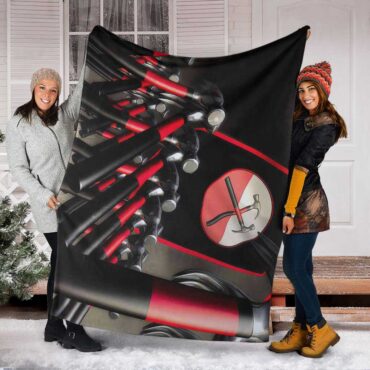 Pink Floyd Fleece Blanket - Hammer March Premium
