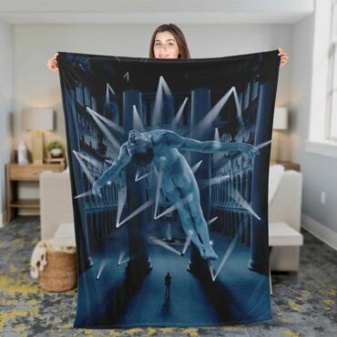 Pink Floyd Fleece Blanket - Pulse Box Set Book Cover 1995 Premium