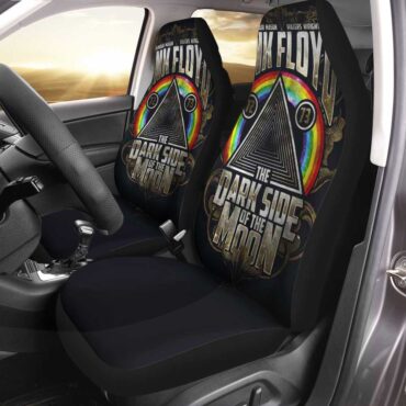 Pink Floyd Car Seat Cover Airbag Compatible - Dark Side Of The Moon 1972 1973