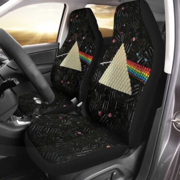 Pink Floyd Car Seat Cover Airbag Compatible - Dark Side Of The Moon Candy