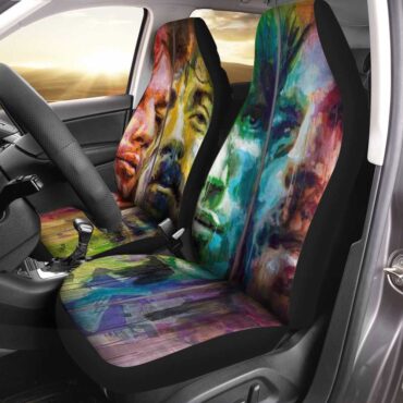 Pink Floyd Band Water Color Art Car Seat Cover Airbag Compatible