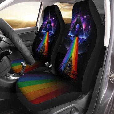 Pink Floyd Car Seat Cover Airbag Compatible - The Endless River x Dark side of the moon