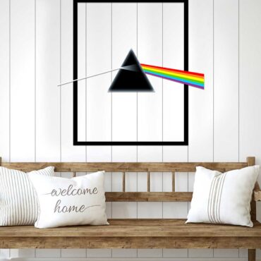 Dark Side Of The Moon Pink Floyd Metal Sign