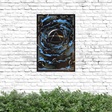 Good bye Blue Sky Dark Side Of the Moon Pink Floyd Metal Sign