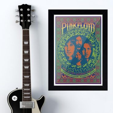 Pink Floyd 1977 Concert Poster Canvas