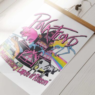 Pink Floyd Poster - 1987 Pink Floyd A Momentary Lapse Of Reason
