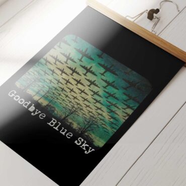Pink Floyd Poster - Goodbye Blue Sky Poster