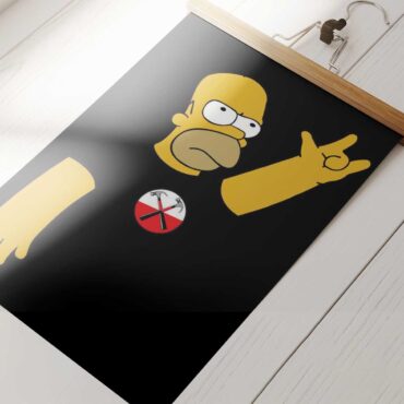 Pink Floyd Poster - Simpson x The Wall