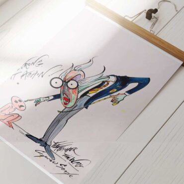 Pink Floyd Poster - Wrong. Do It Again! The Teacher and Pink Poster