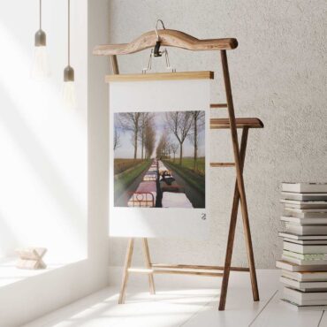 Pink Floyd Poster - A Resting Pose Pink Floyd Art Logo