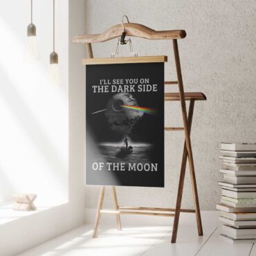 Pink Floyd Poster - I'll see you on the dark side of the moon