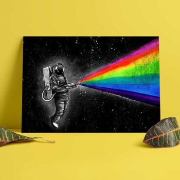 Pink Floyd Poster - Just Remember To Fall in Love