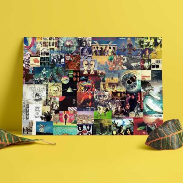 Pink Floyd Poster - Albums Collage