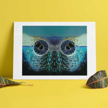 Pink Floyd Poster - Pulse Owl Eyes